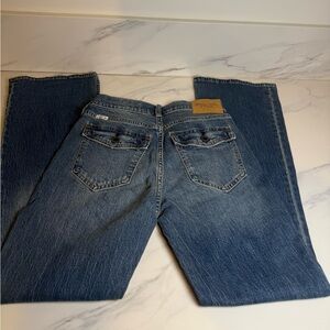 NWT Abercrombie & Fitch bootcut flared medium dark wash jeans